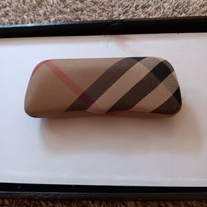Burberry eyeglass case